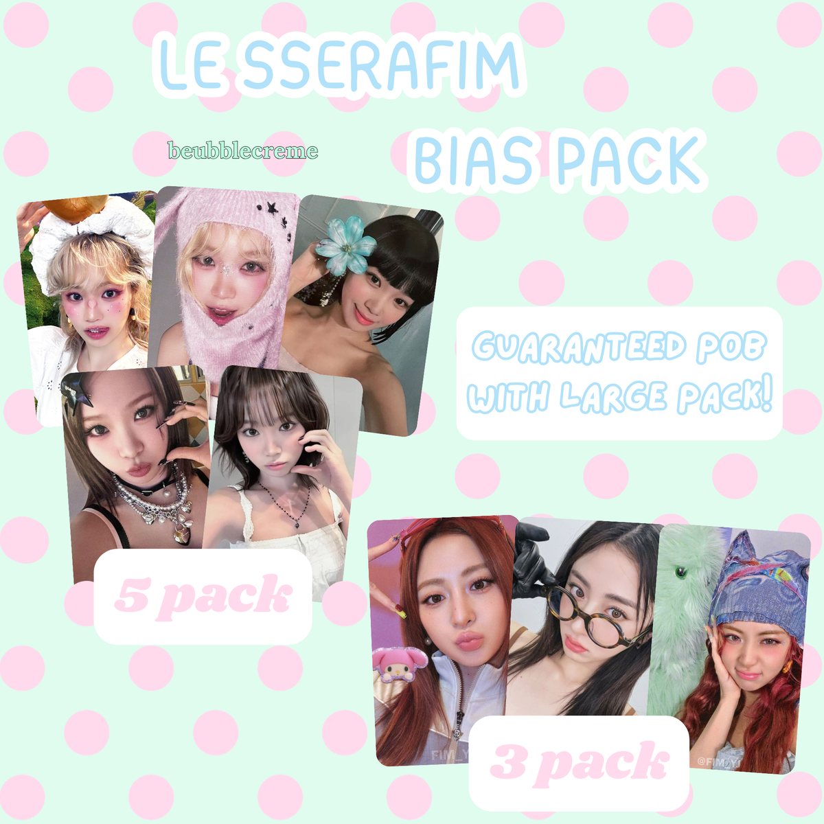 LE SSERAFIM Bias Pack